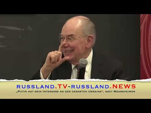 „Putin hat kein Interesse an der gesamten Ukraine“, sagt Mearsheimer