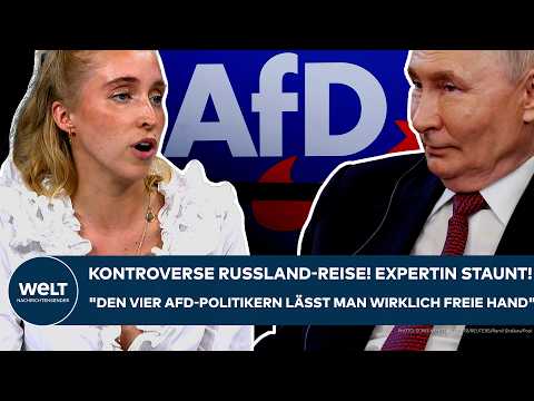 PUTIN: Kontroverse Reise! Expertin staunt! „Den vier AfD-Politikern lässt man wirklich freie Hand!“