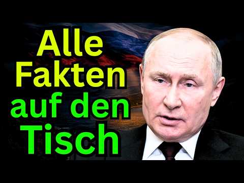 Putin über die Situation auf der Krim, die Treibstoffkrise in Russland und die ukrainischen Angriffe