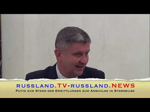 Putin zum Stand der Ermittlungen zum Anschlag in Starobilsk