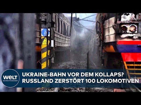 PUTINS BAHN-KRIEG: Russlands Terror-Angriffe treffen Lebensadern der Ukraine mit voller Wucht