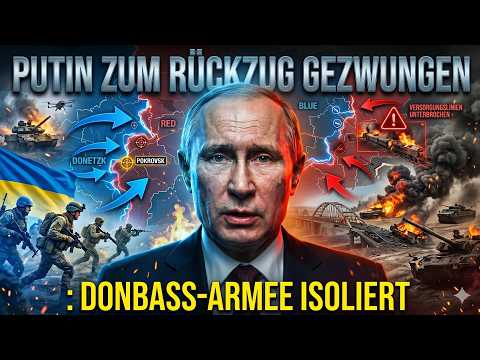 Putins größte Niederlage seit Jahren: Seine Donbass-Armee ist komplett abgeschnitten