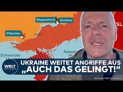 PUTINS KRIEG: Coup der Ukraine! Russland in der Klemme! Angriffe im Süden und auf Krim