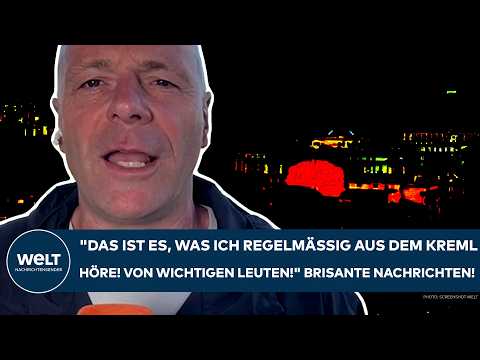 PUTINS KRIEG: „Das ist es, was ich regelmäßig aus dem Kreml höre!“ Brisante Nachrichten aus Russland