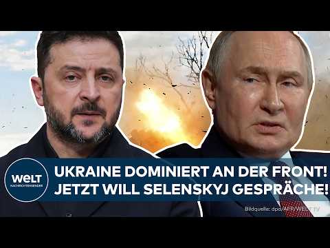 PUTINS KRIEG: Ukraine dominiert an der Front! Jetzt will Selenskyj Gespräche!