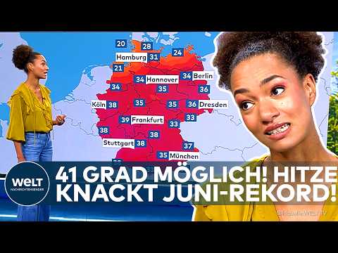 REKORDHITZE IM ANFLUG: Hitzewelle erreicht Höhepunkt! Deutschland steht vor Ausnahme-Wochenende!