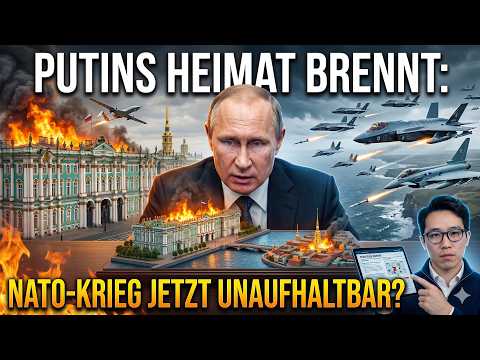 Russlands rote Linie überschritten: Putin droht nach Angriffen mit brutaler Vergeltung gegen Europa