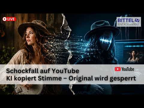 Schockfall auf Youtube – KI kopiert Stimme – Original wird gesperrt – 5.6.2026