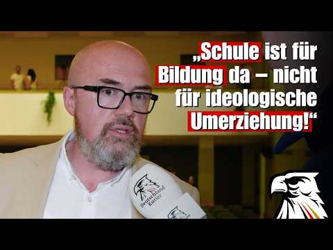 „Schule ist für Bildung da – nicht für ideologische Umerziehung!“ | Hans-Thomas Tillschneider „Schule ist für Bildung da – nicht für ideologische Umerziehung!“ | Hans-Thomas Tillschneider
