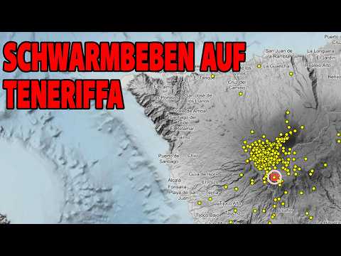 Schwarmbeben auf Teneriffa – Magmabewegung im Untergrund Schwarmbeben auf Teneriffa – Magmabewegung im Untergrund