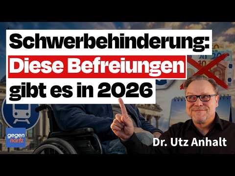 Schwerbehinderung: Diese Befreiungen für Schwerbehinderte gibt es in 2026