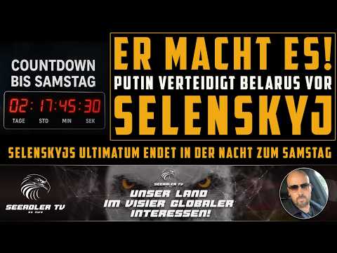 SELENSKYS ULTIMATUM! DIE UHR TICKT BIS SAMSTAG! #iran #ukraine