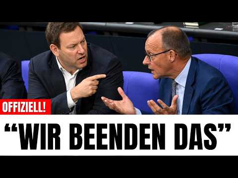 SENSATION: Koalition VOR 2 MIN zerfallen