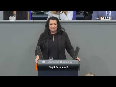 Skandal .- Birgit Bessin hält Bundestags-Rede, die für riesiges Aufsehen sorgt!