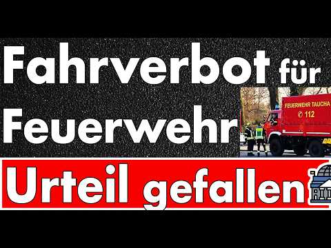 Skandal-Bußgeld: Feuerwehrmann drohte Fahrverbot trotz Blaulicht – Stadt Taucha blamiert sich!