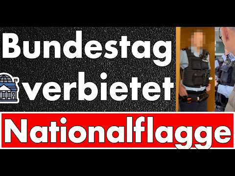 Skandal im Bundestag: AfD-Abgeordnete schwenken Deutschlandfahne – Polizei rückt an