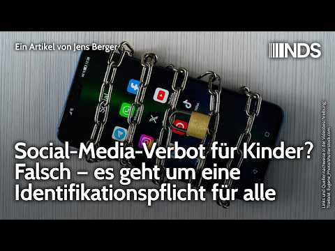 Social-Media-Verbot für Kinder? Falsch – es geht um eine Identifikationspflicht für alle | Berger