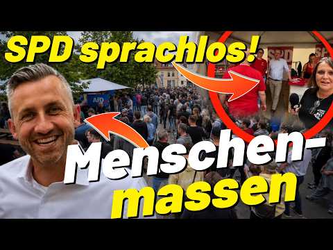 SPD schockiert! 😱 MASSEN bei der AfD! Ulrich Siegmund Star beim Sachsen-Anhalt Tag 2026 Interviews