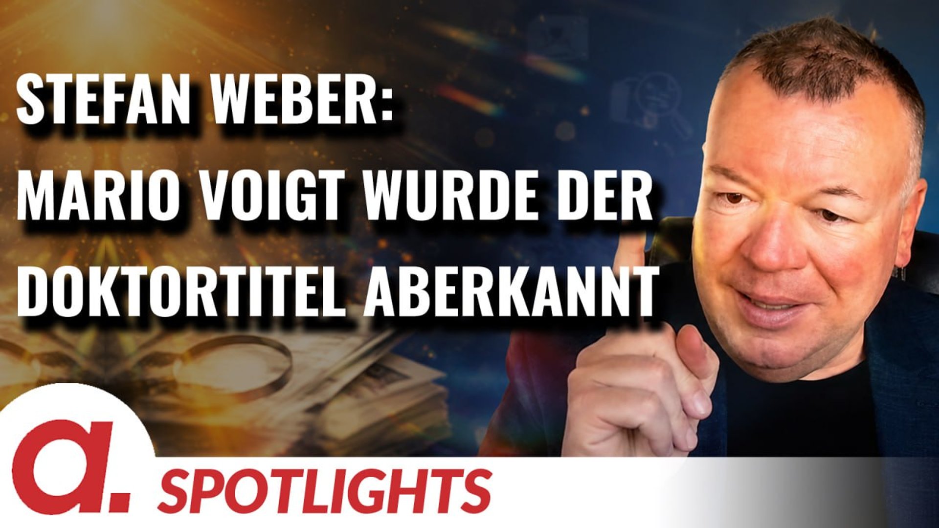 Spotlight: Stefan Weber | Ministerpräsident Mario Voigt wurde der Doktortitel aberkannt