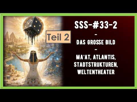 SSS-#33-2-Das große Bild-Ma‘at, Atlantis, Stadtstrukturen,Weltentheater