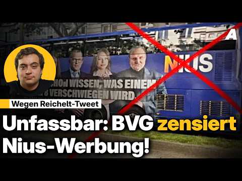 Staatsunternehmen BVG cancelt Nius-Werbung | Newsroom