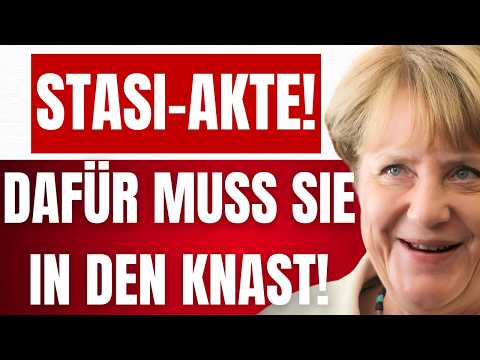 STASI-AKTE von MERKEL! – STASI-VERBRECHEN!? – Deckname „ERIKA“ STASI-AKTE von MERKEL! – STASI-VERBRECHEN!? – Deckname „ERIKA“