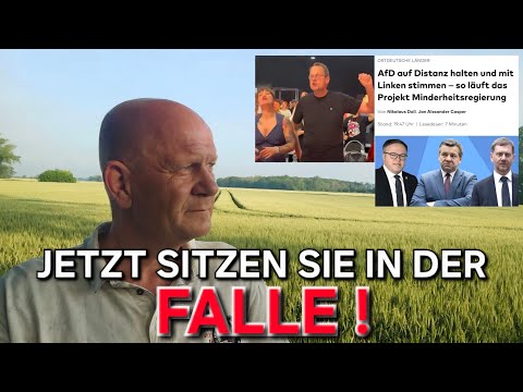 SUPER, JETZT STECKEN SIE IN DER LINKEN FALLE!