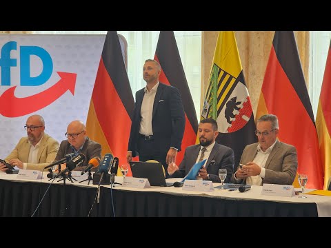 TEAM HEIMAT  LIVE – Pressekonferenz der AfD zum Wahlkampfauftakt aus Magdeburg
