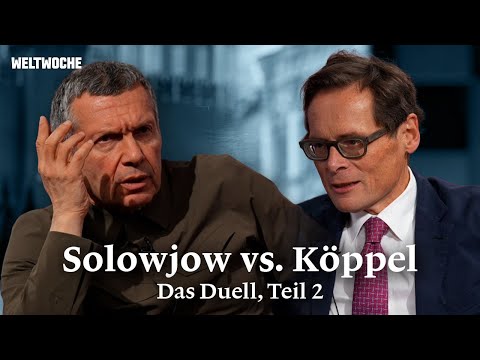 Teil 2 | Roger Köppel im Duell mit Wladimir Solowjow, Russlands einflussreichster Meinungsmacher