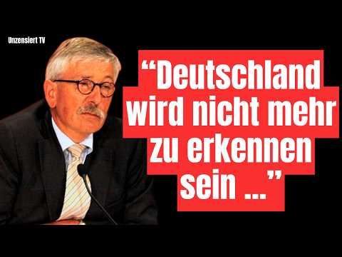 Thilo Sarrazin: Fangt JETZT mit den Vorbereitungen an – das Ende naht! Letzte Warnung an Deutschland