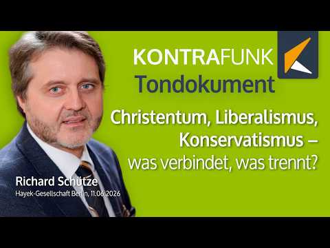 Tondokument: Richard Schütze – Christentum Liberalismus Konservatismus – was verbindet, was trennt? Tondokument: Richard Schütze – Christentum Liberalismus Konservatismus – was verbindet, was trennt?
