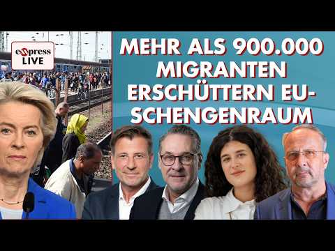 Trotz EU-Asylpakt: Spaniens Amnestie überfordert Europa | exxpress live, am 18. Juni 2026 Trotz EU-Asylpakt: Spaniens Amnestie überfordert Europa | exxpress live, am 18. Juni 2026