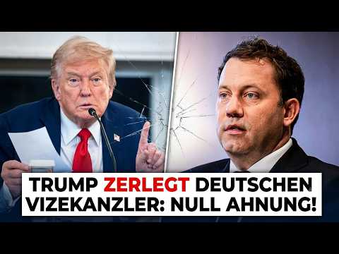 Trump rechnet knallhart mit deutschem Vizekanzler ab: Er blamiert Klingbeil vor der Weltpresse!