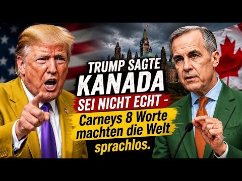 Trump tat Kanada ab β Carneys 8 Worte verΓ€nderten die gesamte Debatte. Trump tat Kanada ab β Carneys 8 Worte verΓ€nderten die gesamte Debatte.
