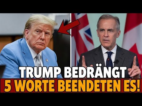 Trump trieb Kanada an die Grenzen – Carneys 5 Worte veränderten alles