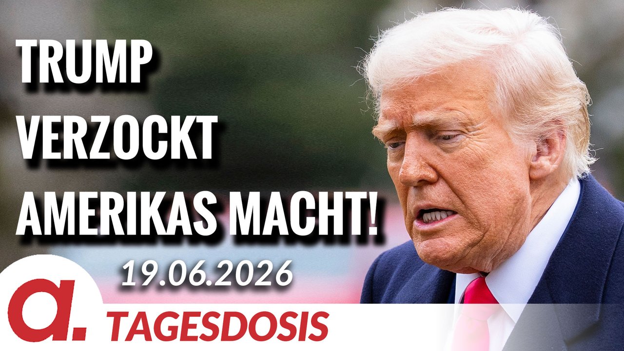 Trump verzockt Amerikas Macht! | Von Rainer Rupp Trump verzockt Amerikas Macht! | Von Rainer Rupp