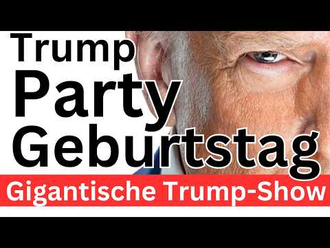 Trump zelebriert amerikanische Macht ❌