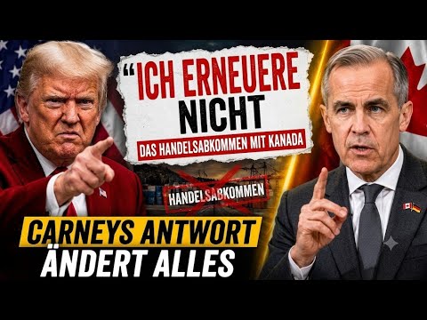 Trumps Schockschritt: „Ich verlängere das kanadische Handelsabkommen NICHT“ – Carneys Antwort