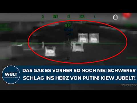 UKRAINE-KRIEG: Das gab es vorher so noch nie! Schwerer Schlag ins Herz von Putin! Kiew jubelt!