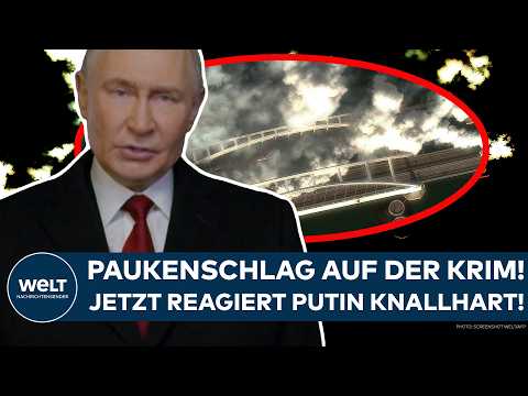 UKRAINE-KRIEG: Paukenschlag auf der Krim! Jetzt reagiert Wladimir Putin!