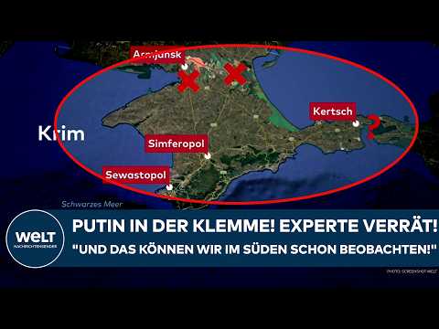 UKRAINE-KRIEG: Putin in der Klemme! Experte verrät! „Und das können wir im Süden schon beobachten!“