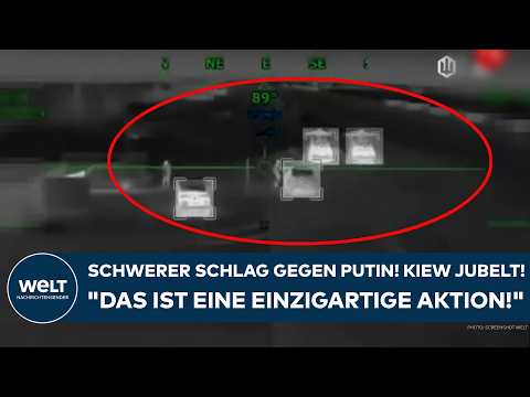UKRAINE-KRIEG: Schwerer Schlag ins Herz von Putin! Kiew jubelt! „Das ist eine einzigartige Aktion!“
