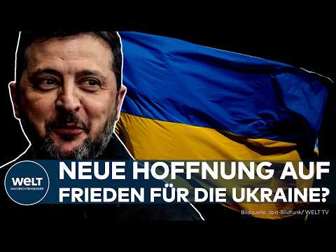 UKRAINE-KRIEG: Selenskyj übermittelt Friedensvorschläge an Russland – Kommt jetzt die Wende?