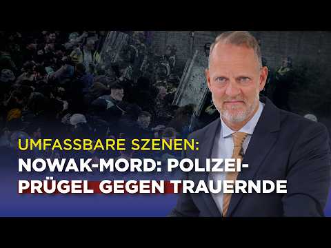 Umfassbare Szenen: Nowak-Mord: Polizei-Prügel gegen Trauernde Umfassbare Szenen: Nowak-Mord: Polizei-Prügel gegen Trauernde
