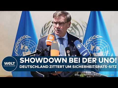 UN-SICHERHEITSRAT: Deutschland kämpft gegen Österreich! Showdown bei der UNO!