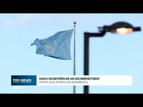 UN-SICHERHEITSRAT: Scharfe Kritik an Baerbock! 🌍 Botswana und Namibia sorgen für Eklat