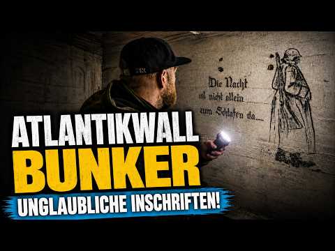 Unglaubliche Inschriften im Atlantikwall-Bunker – was hier an den Wänden steht, ist irre!