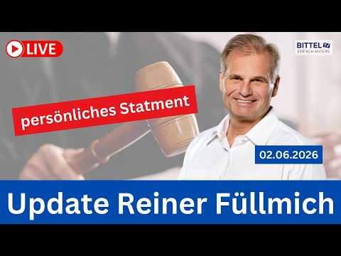 Update Reiner Füllmich – persönliches Statement – 2.6.2026 Update Reiner Füllmich – persönliches Statement – 2.6.2026