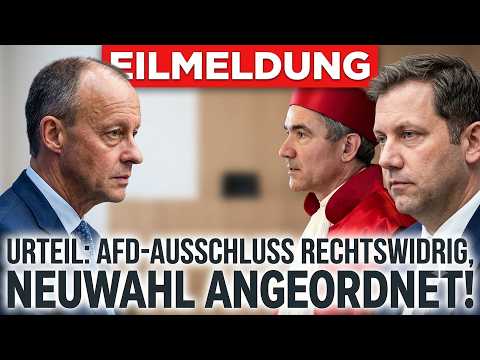 Urteil entlarvt das System: Merz und Klingbeil unter massivem Druck wegen Wahlbetrugs