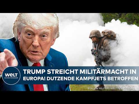 USA: NATO in der Krise! US-Militär zieht Truppen und Jets ab | Was plant Trump wirklich